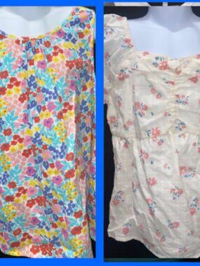 Girls 2ct Shirt Bundle Set Size: Large (10-12)